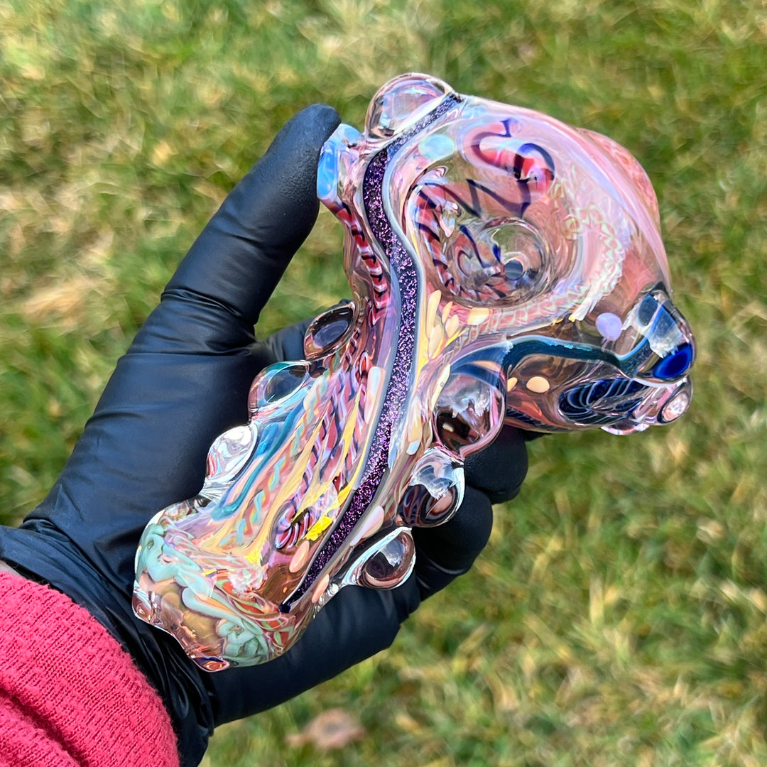 Molten Thick and Twisted Pipe Glass Pipe Molten Imagination   