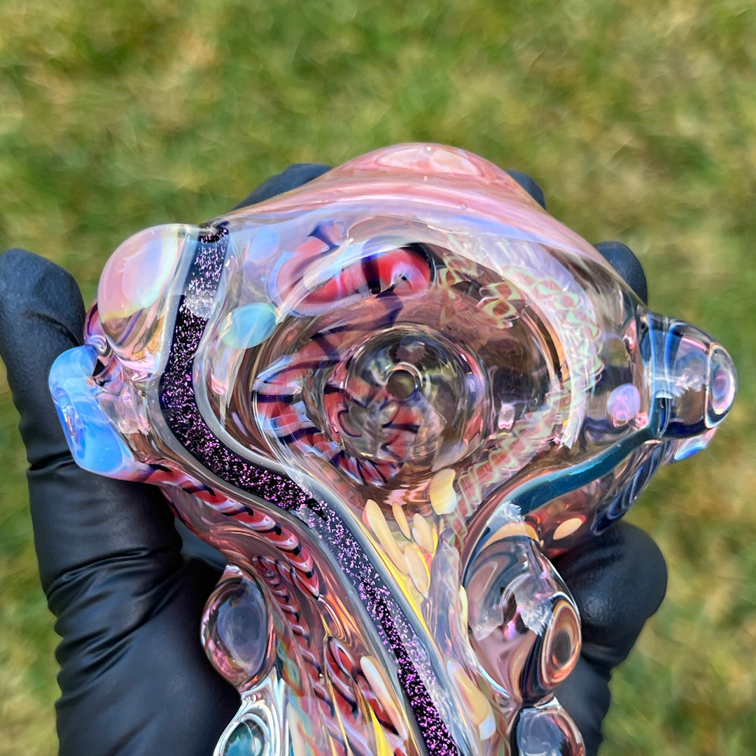 Molten Thick and Twisted Pipe Glass Pipe Molten Imagination   