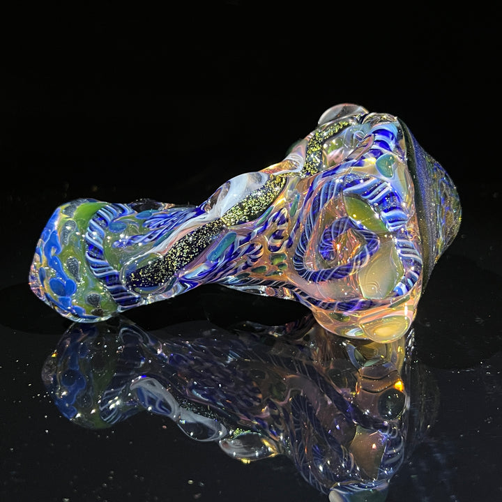 Molten Thick and Twisted Pipe Glass Pipe Molten Imagination   