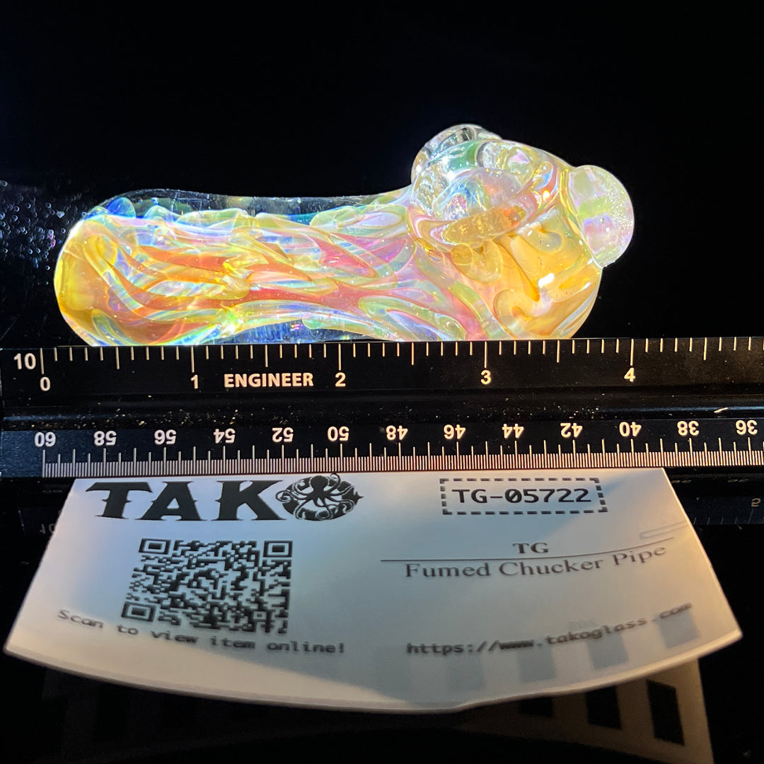 Fumed Chucker Pipe Glass Pipe TG   