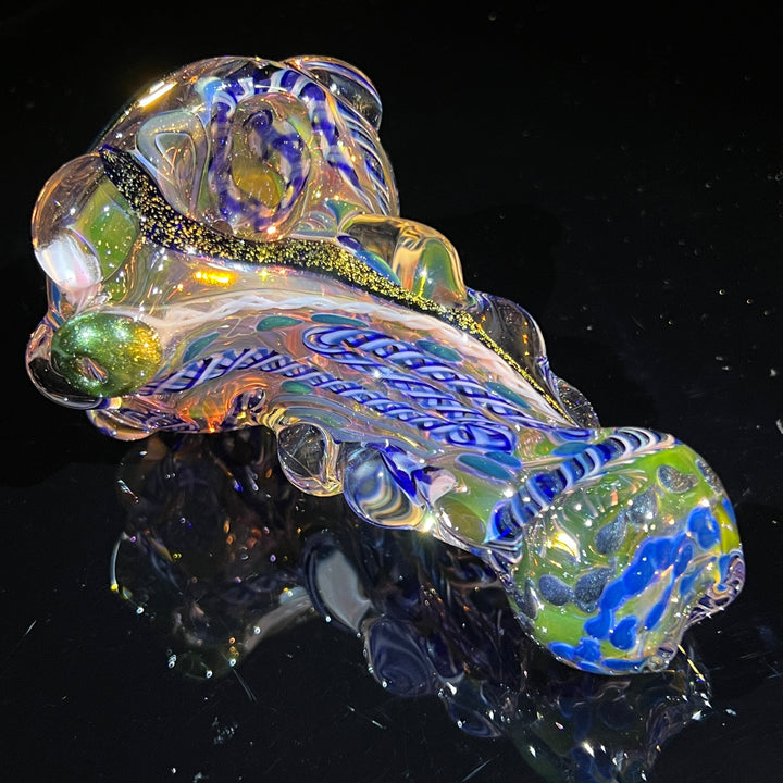 Molten Thick and Twisted Pipe Glass Pipe Molten Imagination   