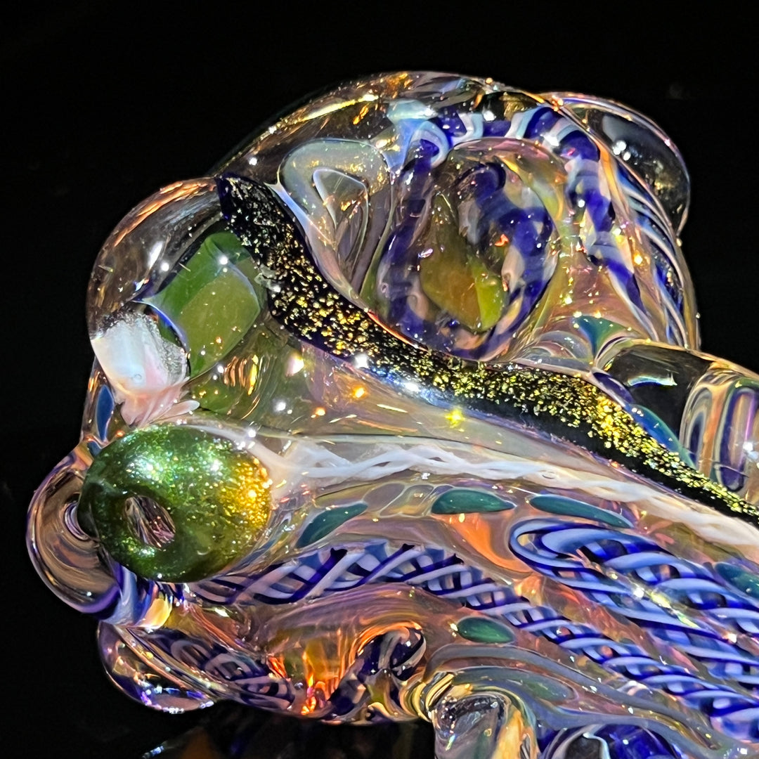 Molten Thick and Twisted Pipe Glass Pipe Molten Imagination   