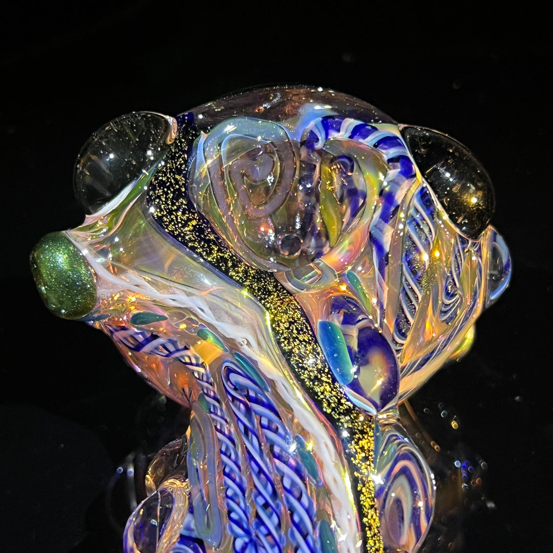 Molten Thick and Twisted Pipe Glass Pipe Molten Imagination   