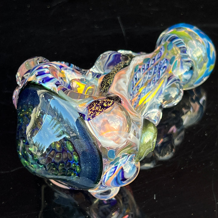 Molten Thick and Twisted Pipe Glass Pipe Molten Imagination   