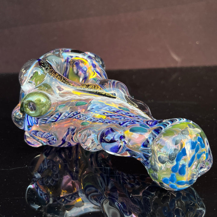 Molten Thick and Twisted Pipe Glass Pipe Molten Imagination   