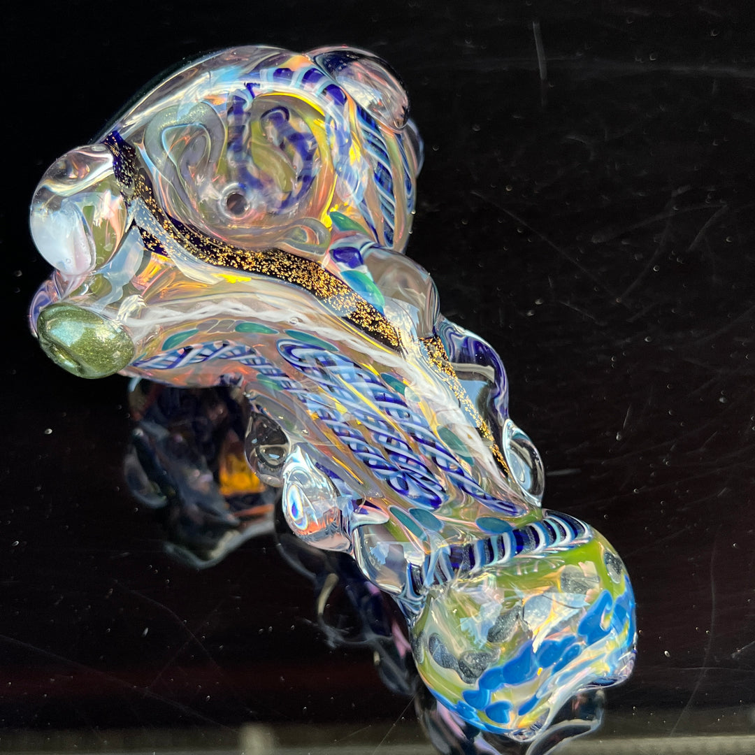 Molten Thick and Twisted Pipe Glass Pipe Molten Imagination   