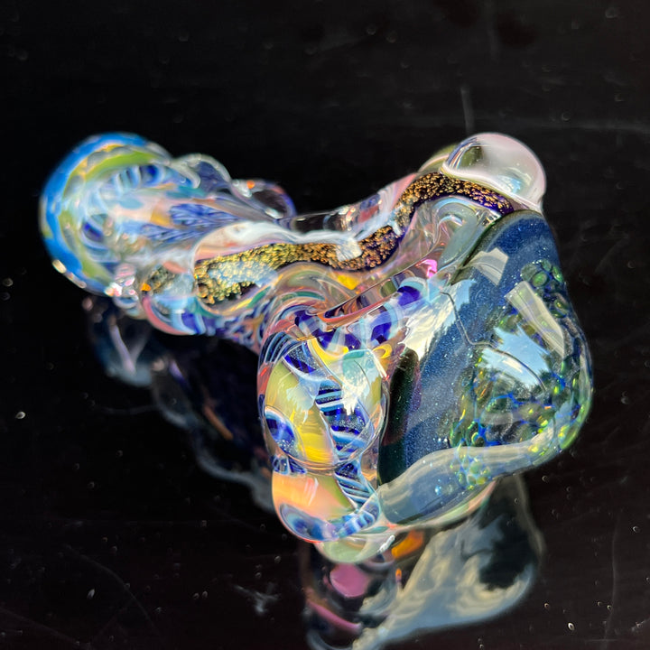 Molten Thick and Twisted Pipe Glass Pipe Molten Imagination   