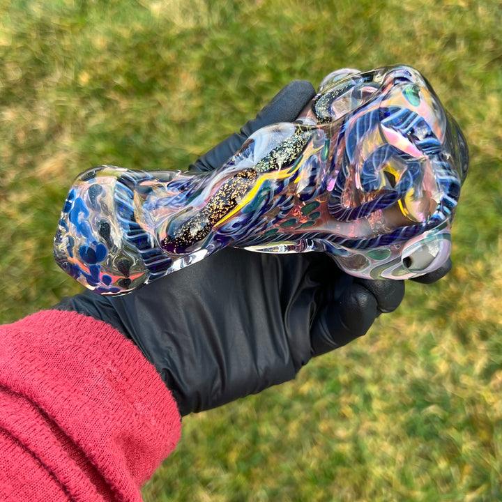 Molten Thick and Twisted Pipe Glass Pipe Molten Imagination   