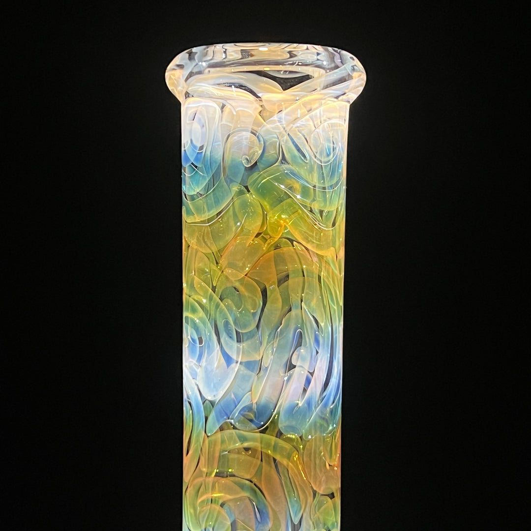 15" Fumed Swirling Beaker Bong Glass Pipe Mary Jane's Glass