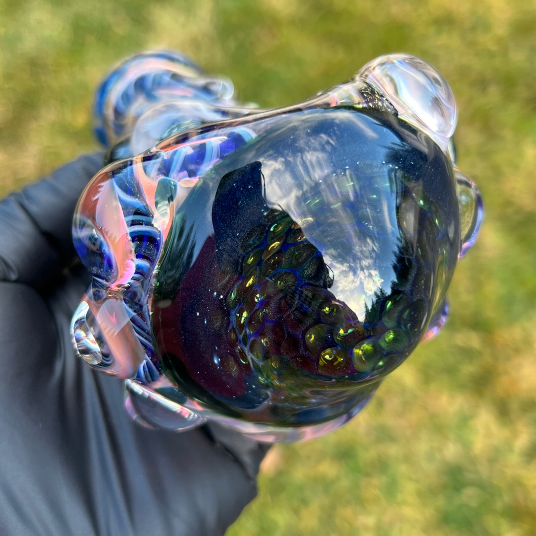 Molten Thick and Twisted Pipe Glass Pipe Molten Imagination   