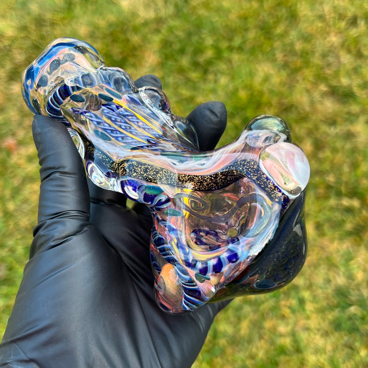 Molten Thick and Twisted Pipe Glass Pipe Molten Imagination   