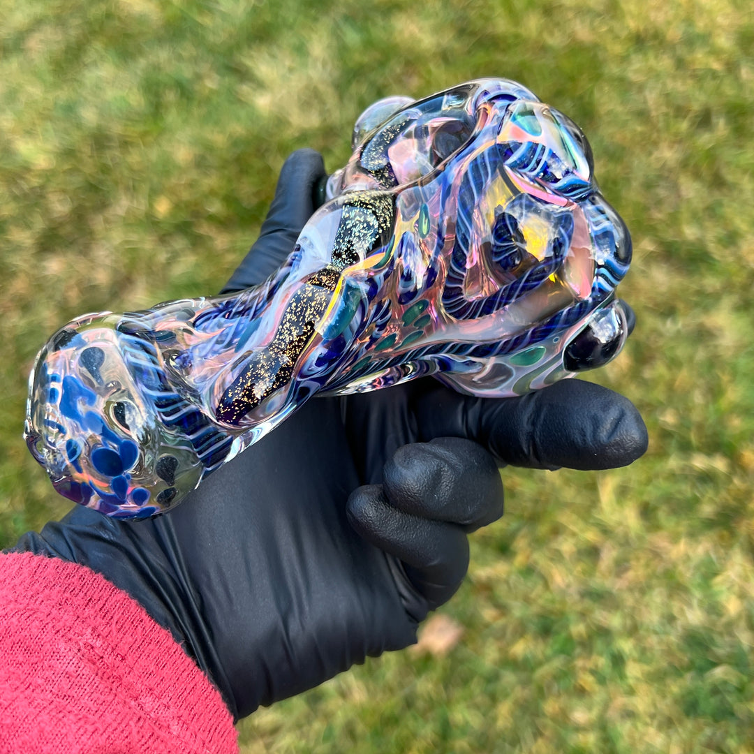 Molten Thick and Twisted Pipe Glass Pipe Molten Imagination   