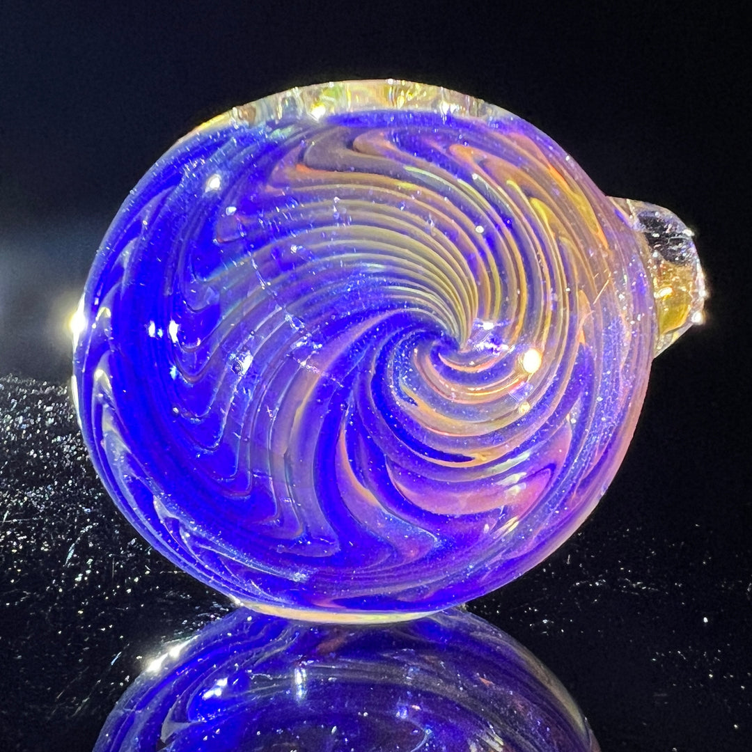 Fumed Swirl Pipe Glass Pipe TG   