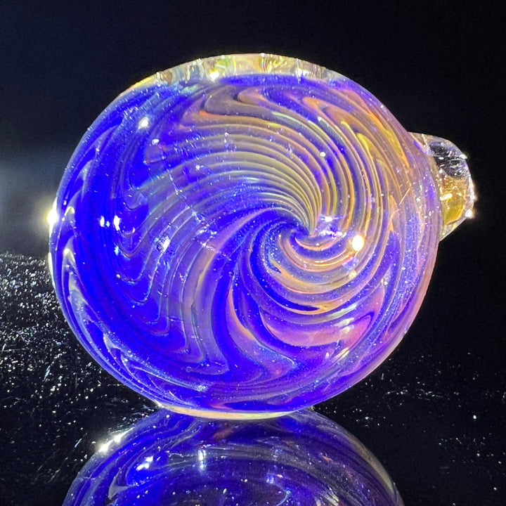 Fumed Swirl Pipe Glass Pipe TG