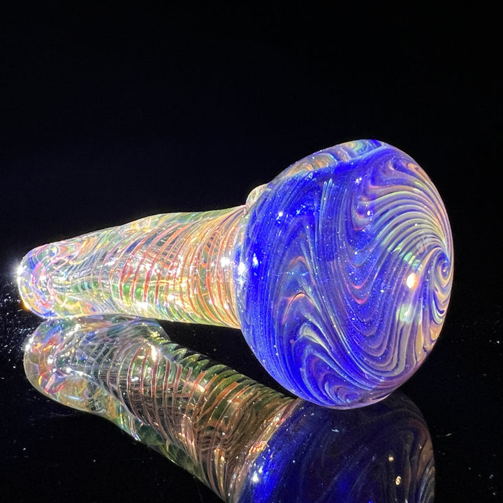 Fumed Swirl Pipe Glass Pipe TG