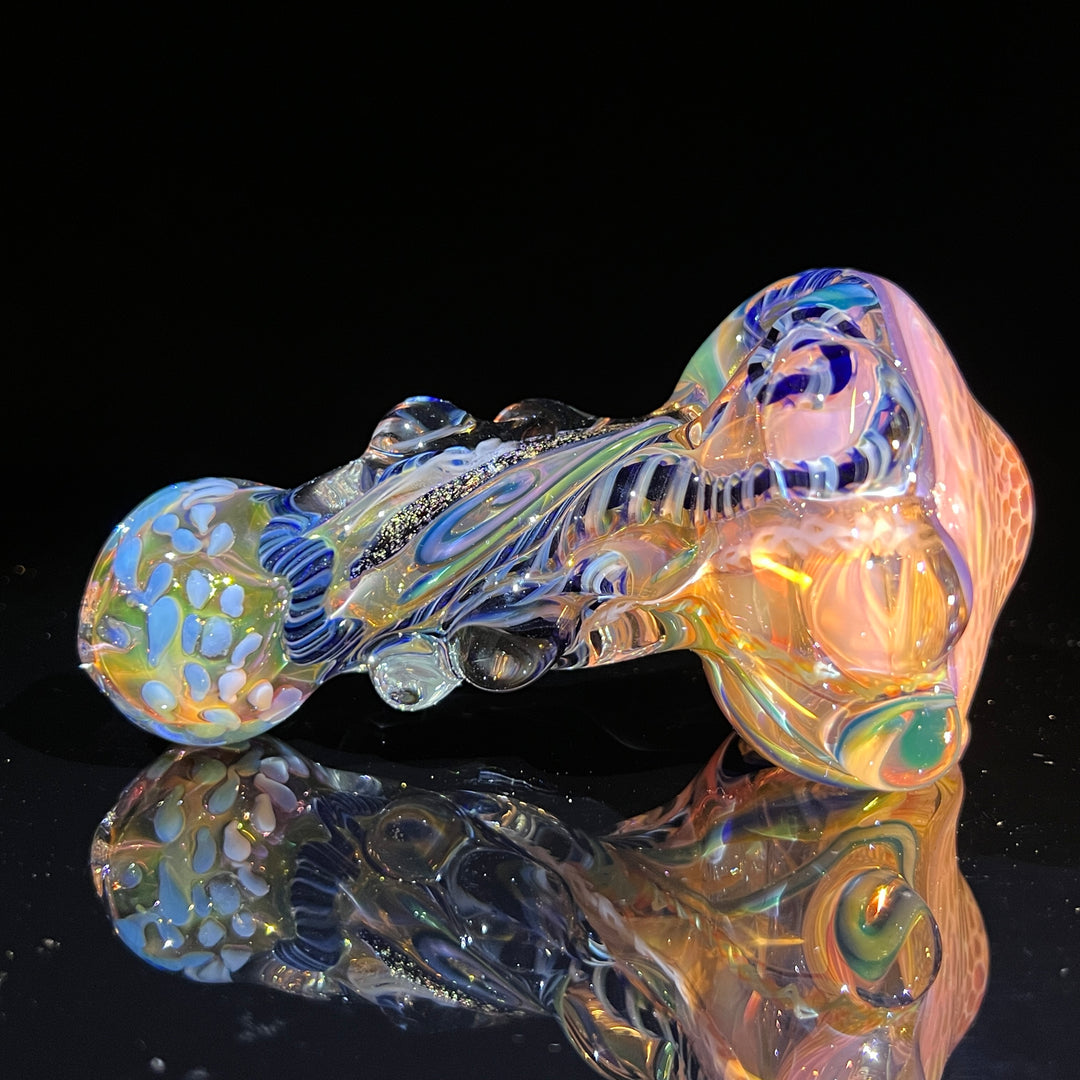 Molten Thick and Twisted Pipe Glass Pipe Molten Imagination   