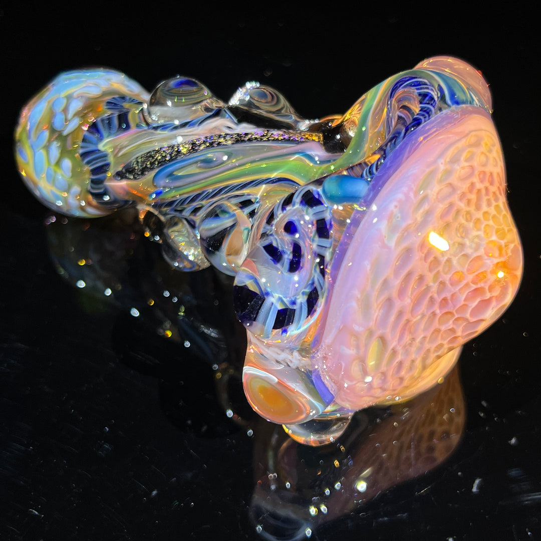 Molten Thick and Twisted Pipe Glass Pipe Molten Imagination   