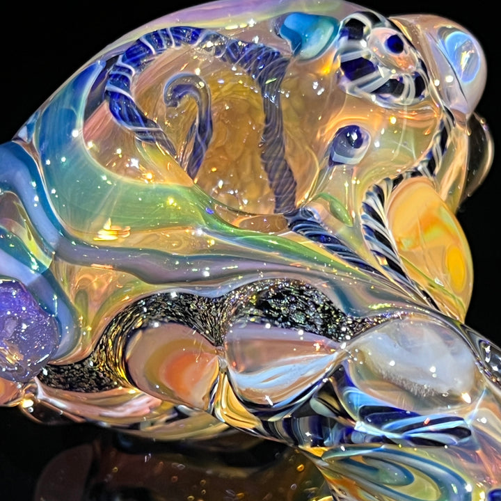 Molten Thick and Twisted Pipe Glass Pipe Molten Imagination   