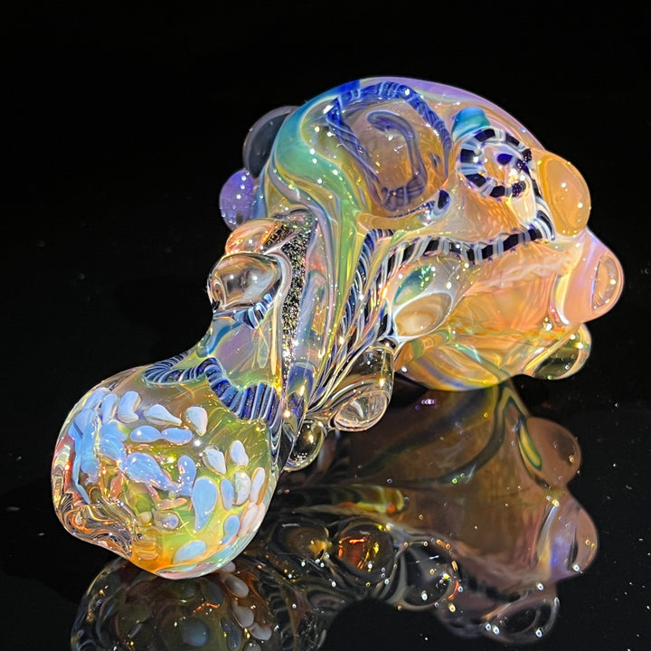 Molten Thick and Twisted Pipe Glass Pipe Molten Imagination   