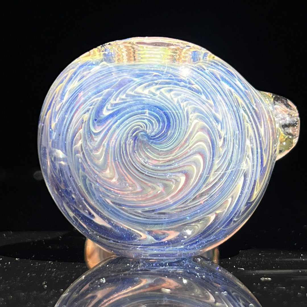 Fumed Swirl Pipe Glass Pipe TG