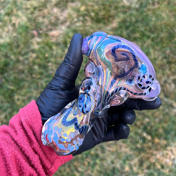 Molten Thick and Twisted Pipe Glass Pipe Molten Imagination   