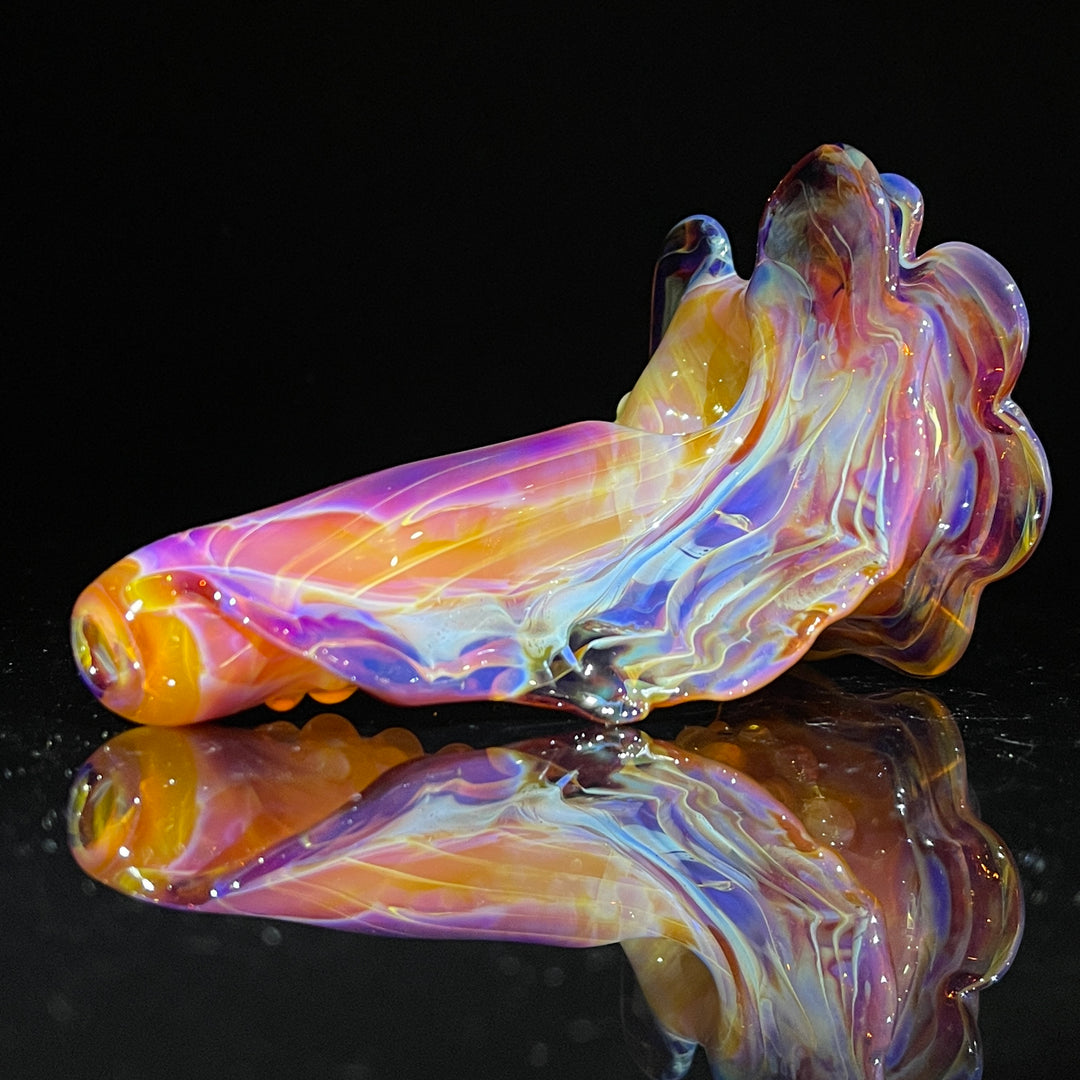 Mango Seashell Pipe Glass Pipe Unclefish Creations   