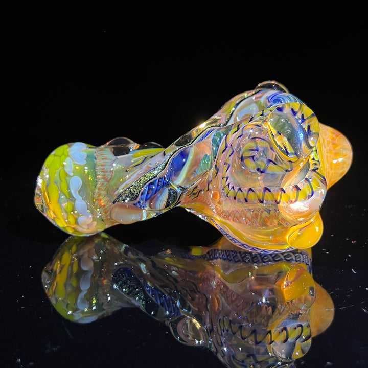 Molten Thick and Twisted Pipe Glass Pipe Molten Imagination   