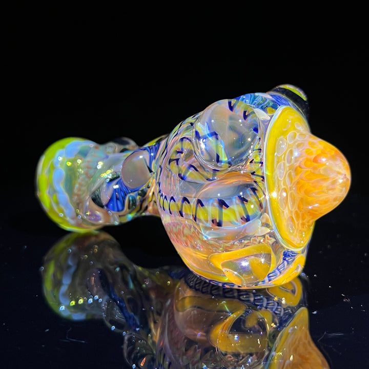 Molten Thick and Twisted Pipe Glass Pipe Molten Imagination   