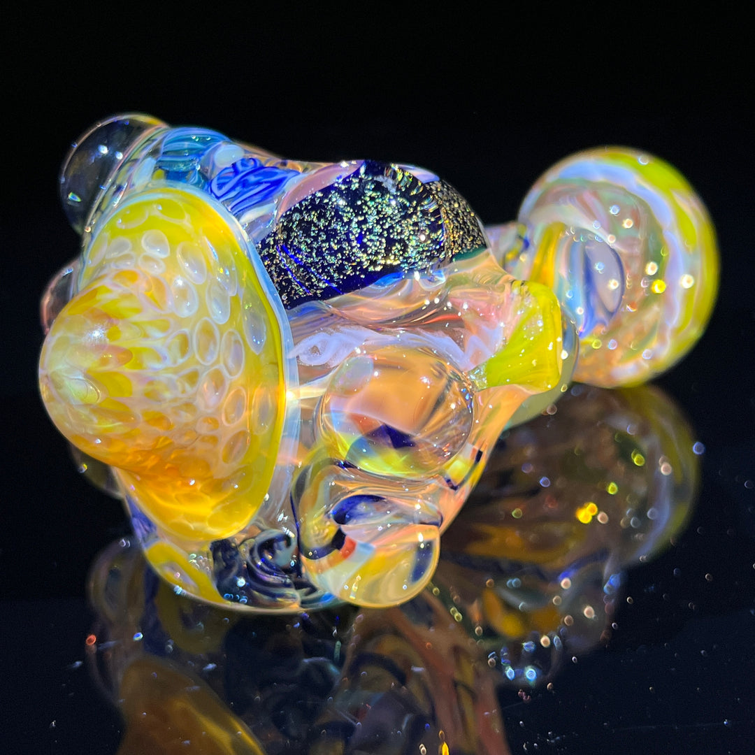 Molten Thick and Twisted Pipe Glass Pipe Molten Imagination   