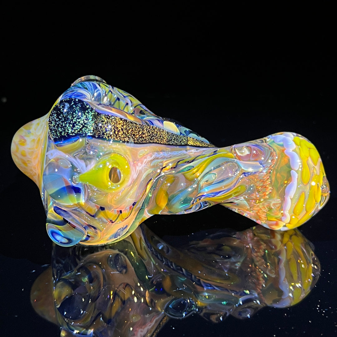 Molten Thick and Twisted Pipe Glass Pipe Molten Imagination   