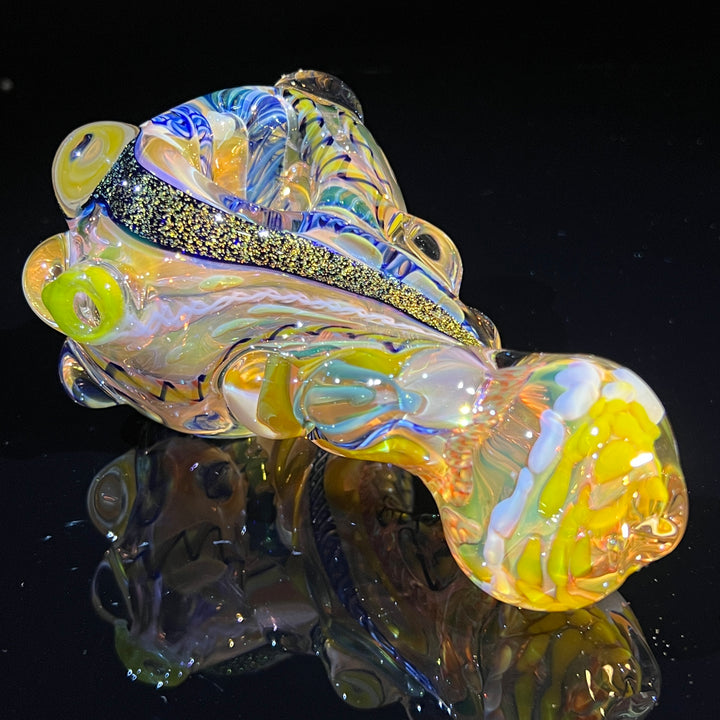 Molten Thick and Twisted Pipe Glass Pipe Molten Imagination   