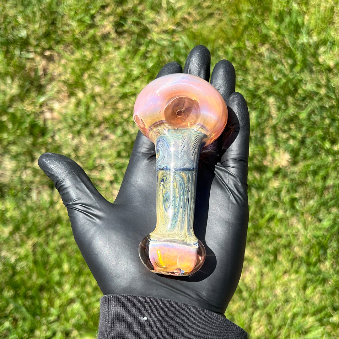 Fumed Reversal Pipe Glass Pipe TG   