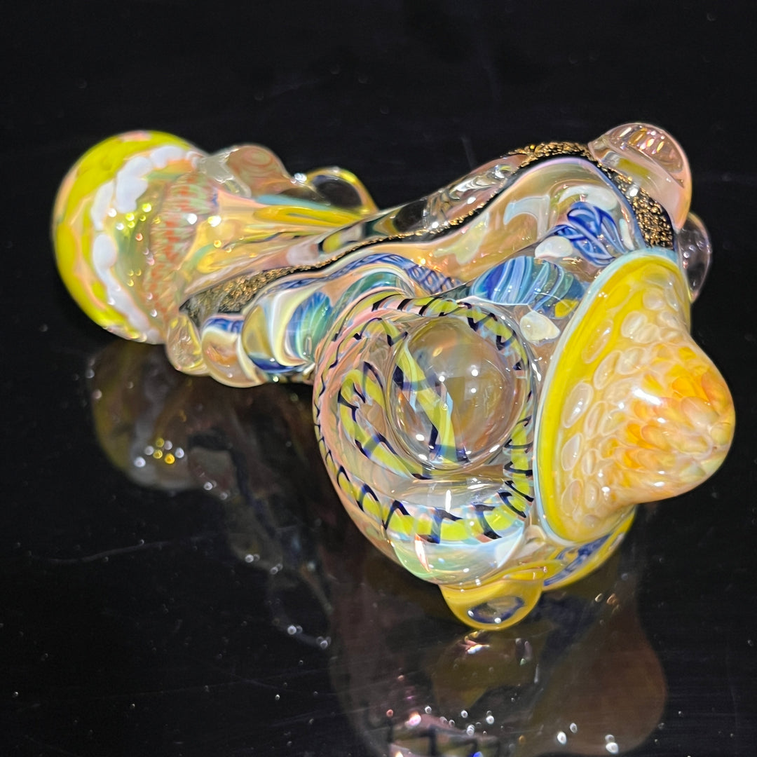 Molten Thick and Twisted Pipe Glass Pipe Molten Imagination   