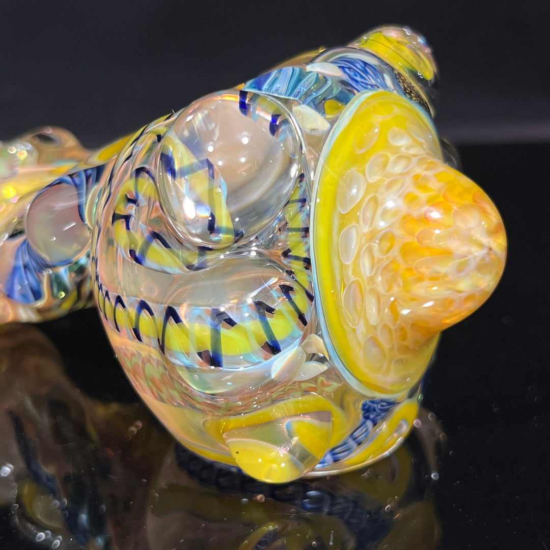 Molten Thick and Twisted Pipe Glass Pipe Molten Imagination   