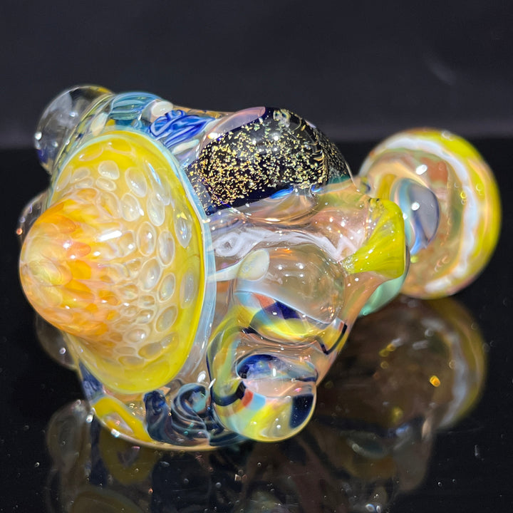 Molten Thick and Twisted Pipe Glass Pipe Molten Imagination   