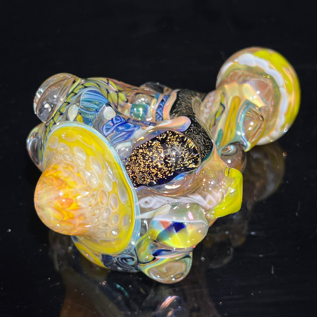 Molten Thick and Twisted Pipe Glass Pipe Molten Imagination   