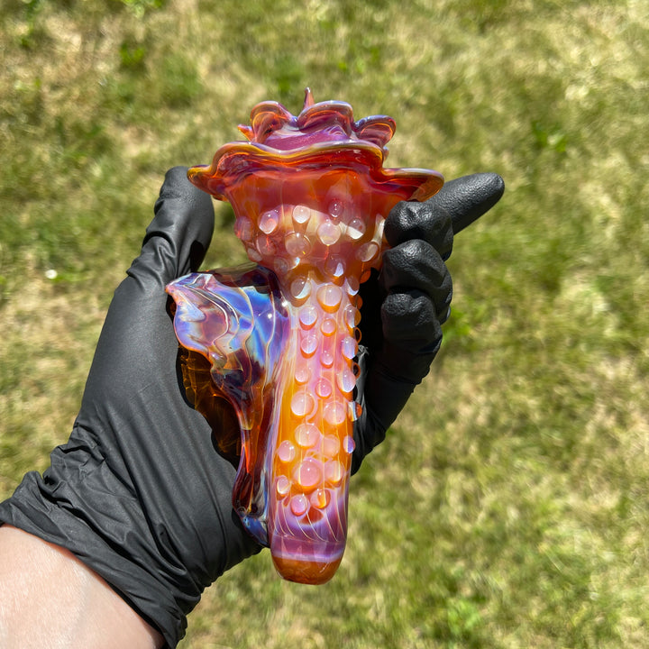 Mango Seashell Pipe Glass Pipe Unclefish Creations   