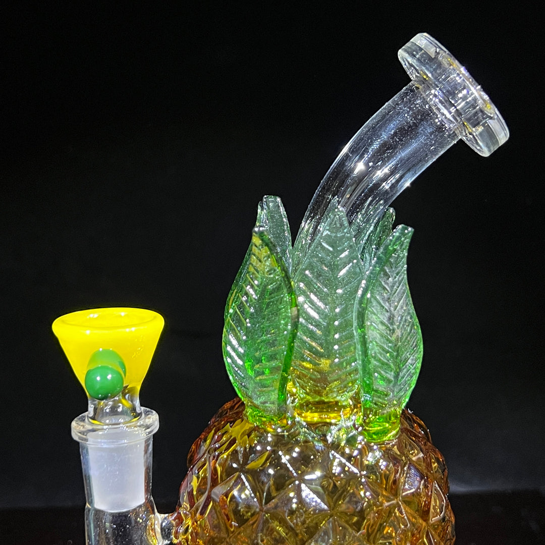 Pineapple Bubbler Glass Pipe TG   