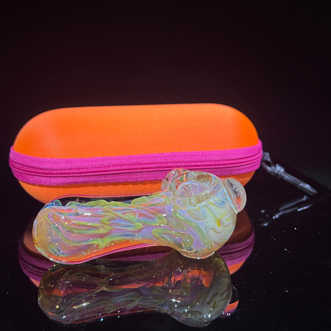 Fumed Chucker Pipe + Case Combo Glass Pipe TG   