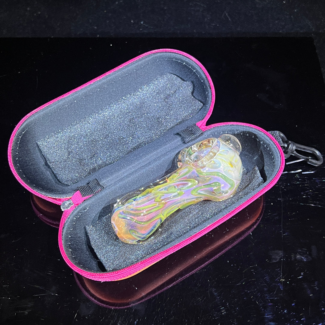 Fumed Chucker Pipe + Case Combo Glass Pipe TG   