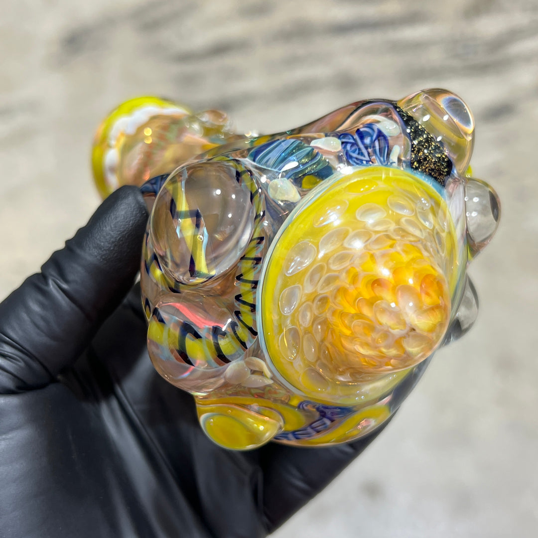 Molten Thick and Twisted Pipe Glass Pipe Molten Imagination   