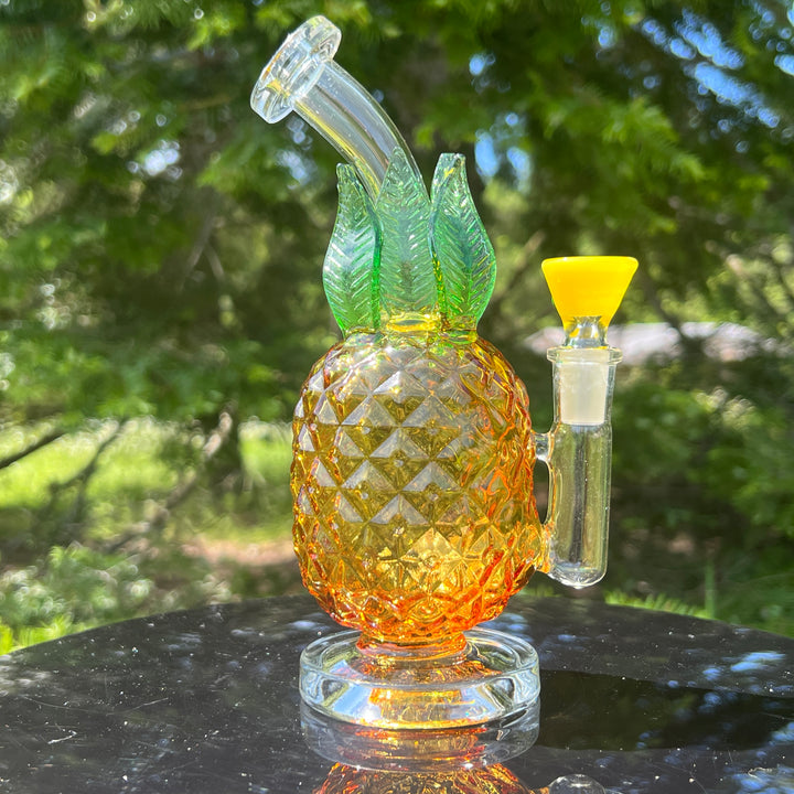 Pineapple Bubbler Glass Pipe TG   