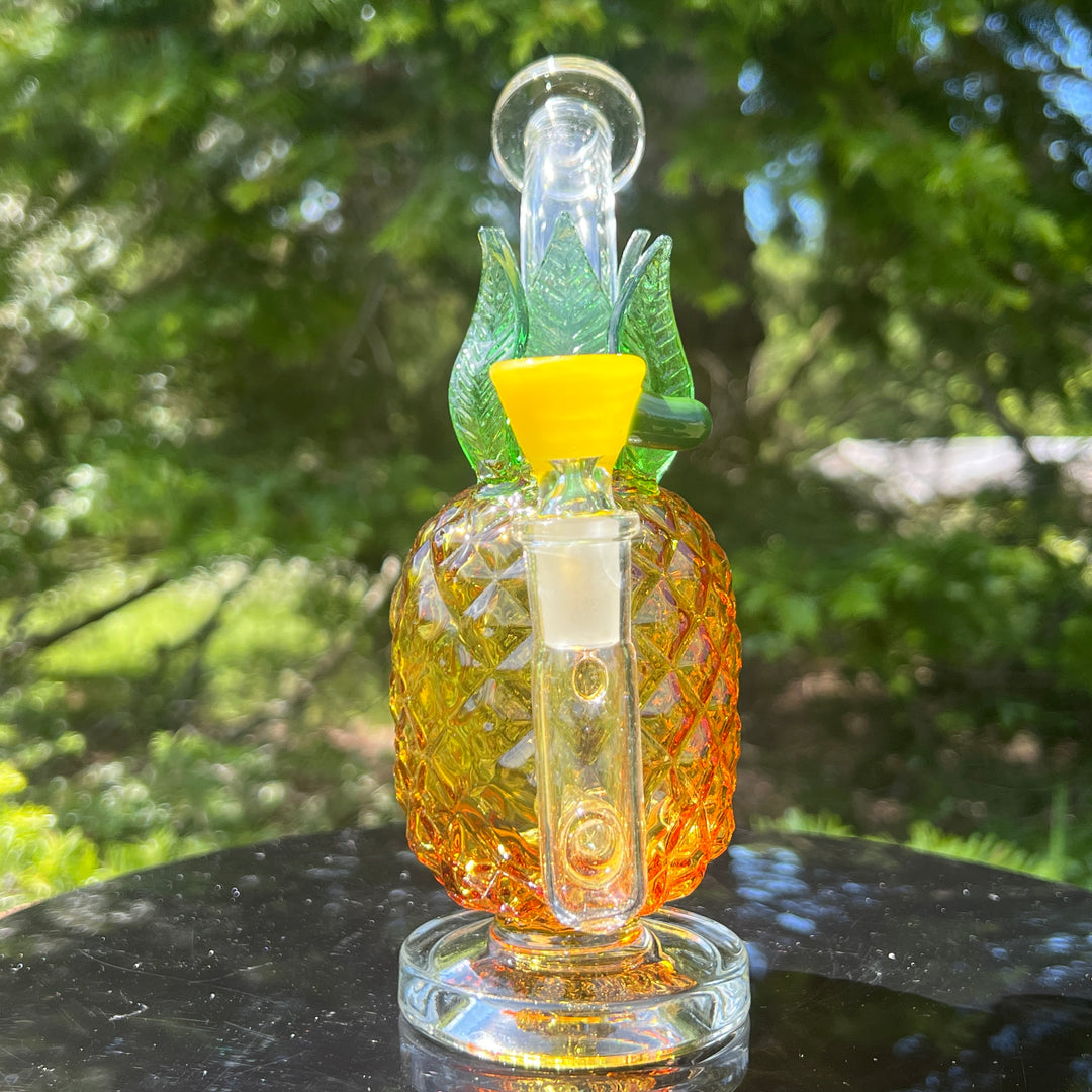 Pineapple Bubbler Glass Pipe TG   