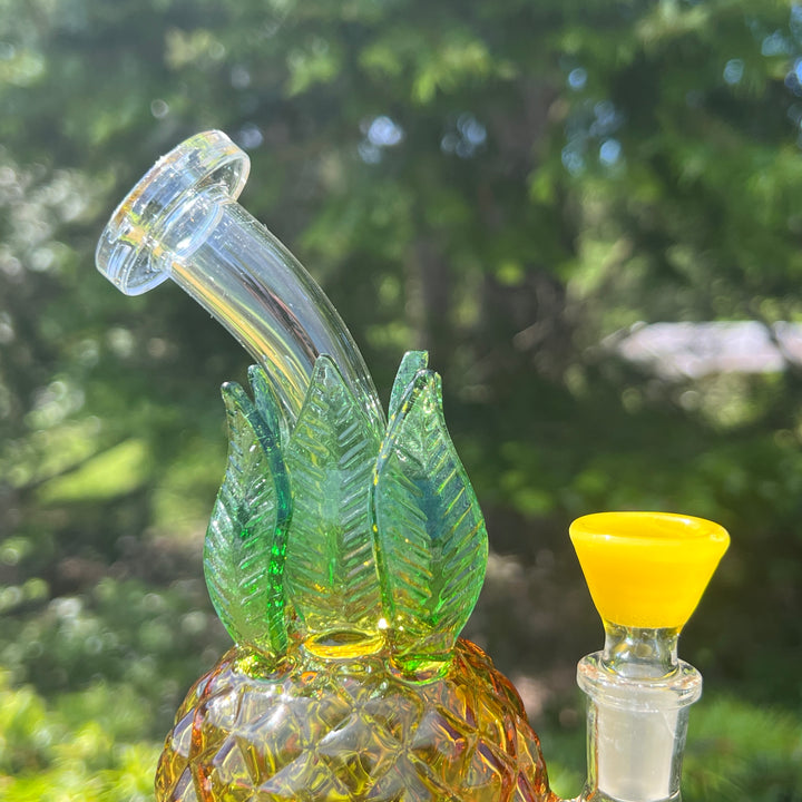 Pineapple Bubbler Glass Pipe TG   