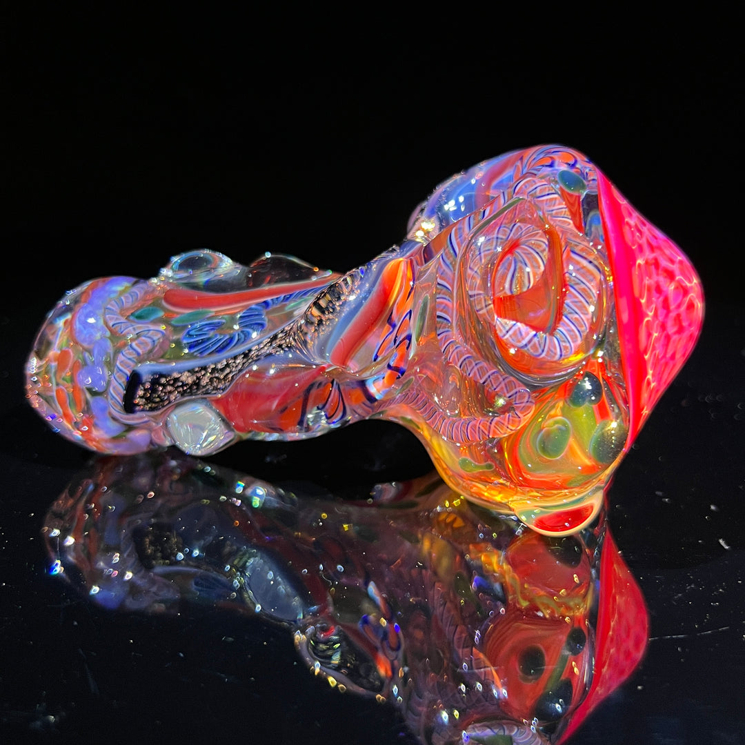 Molten Thick and Twisted Pipe Glass Pipe Molten Imagination   