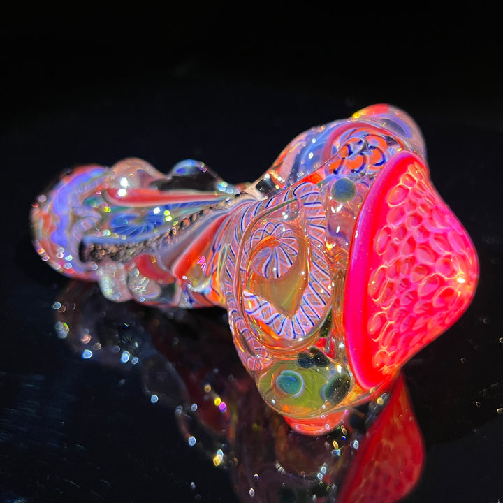 Molten Thick and Twisted Pipe Glass Pipe Molten Imagination   