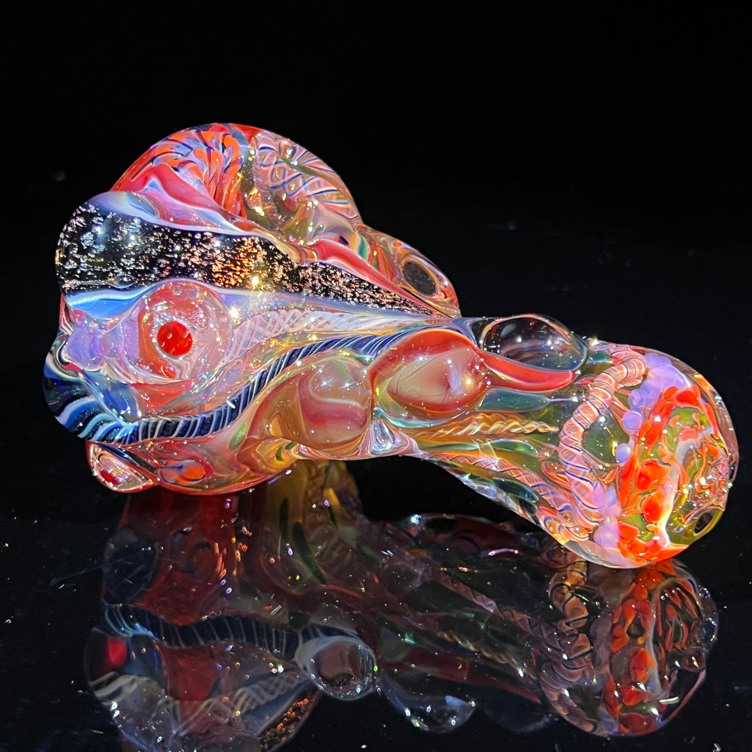 Molten Thick and Twisted Pipe Glass Pipe Molten Imagination   