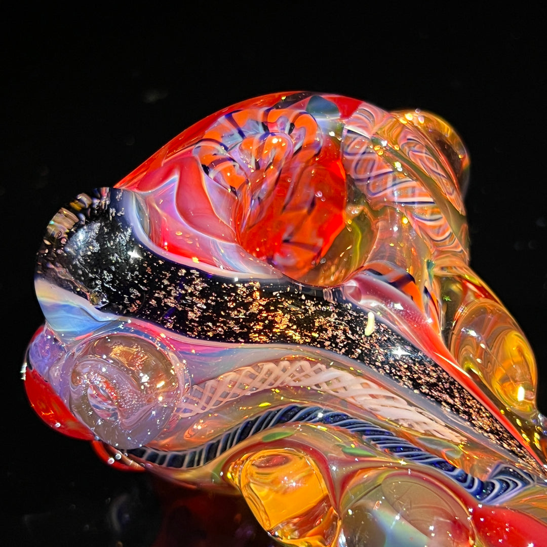 Molten Thick and Twisted Pipe Glass Pipe Molten Imagination   