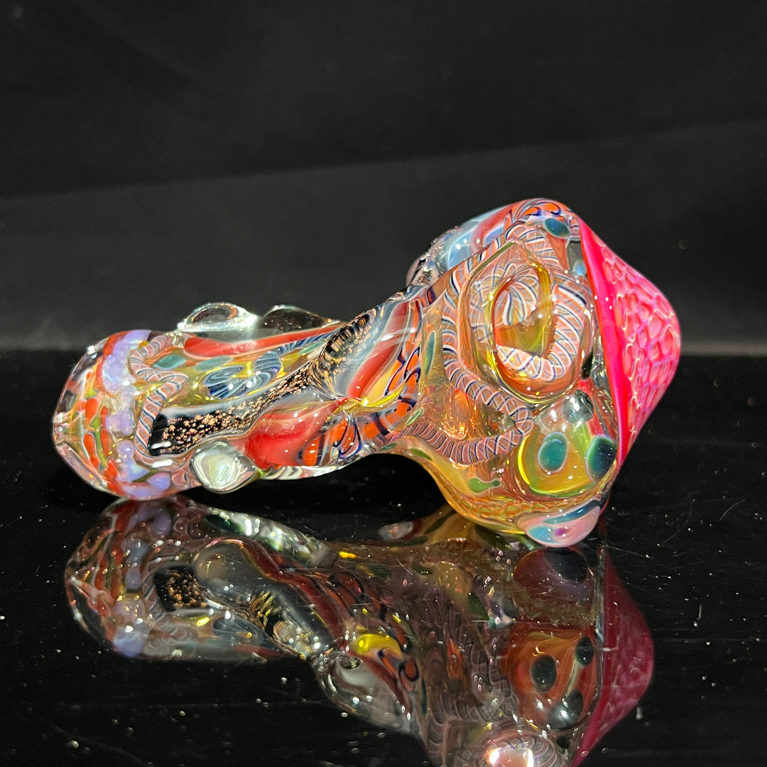 Molten Thick and Twisted Pipe Glass Pipe Molten Imagination   