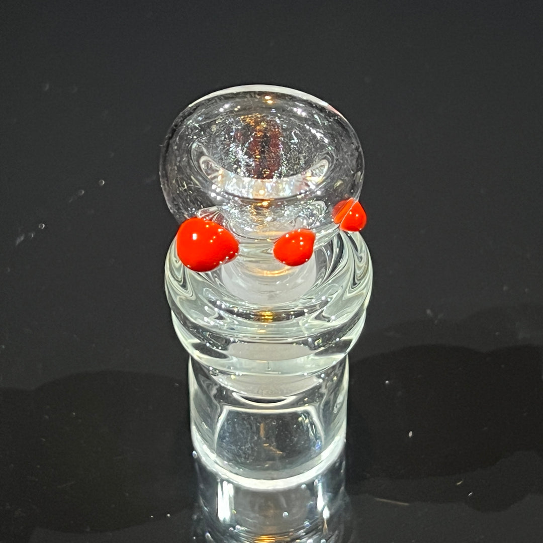 11" Colombian Red Beaker Bong Glass Pipe Mary Jane's Glass